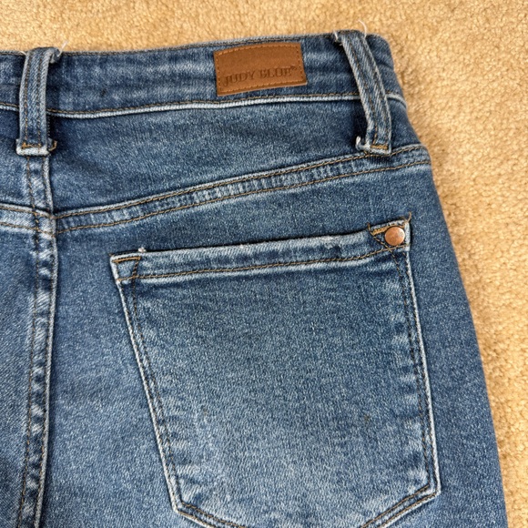 Judy Blue Howdy Embroidered Boyfriend Jeans size 5 / 27 - Picture 7 of 11